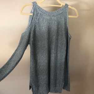 Design lab cut out shoulder sweater